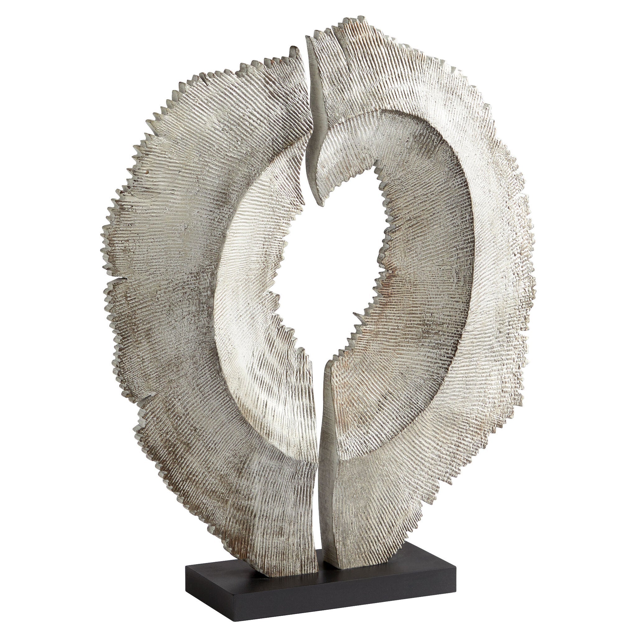 Cyan Design 11339 Bombay Sculpture - Whitewash