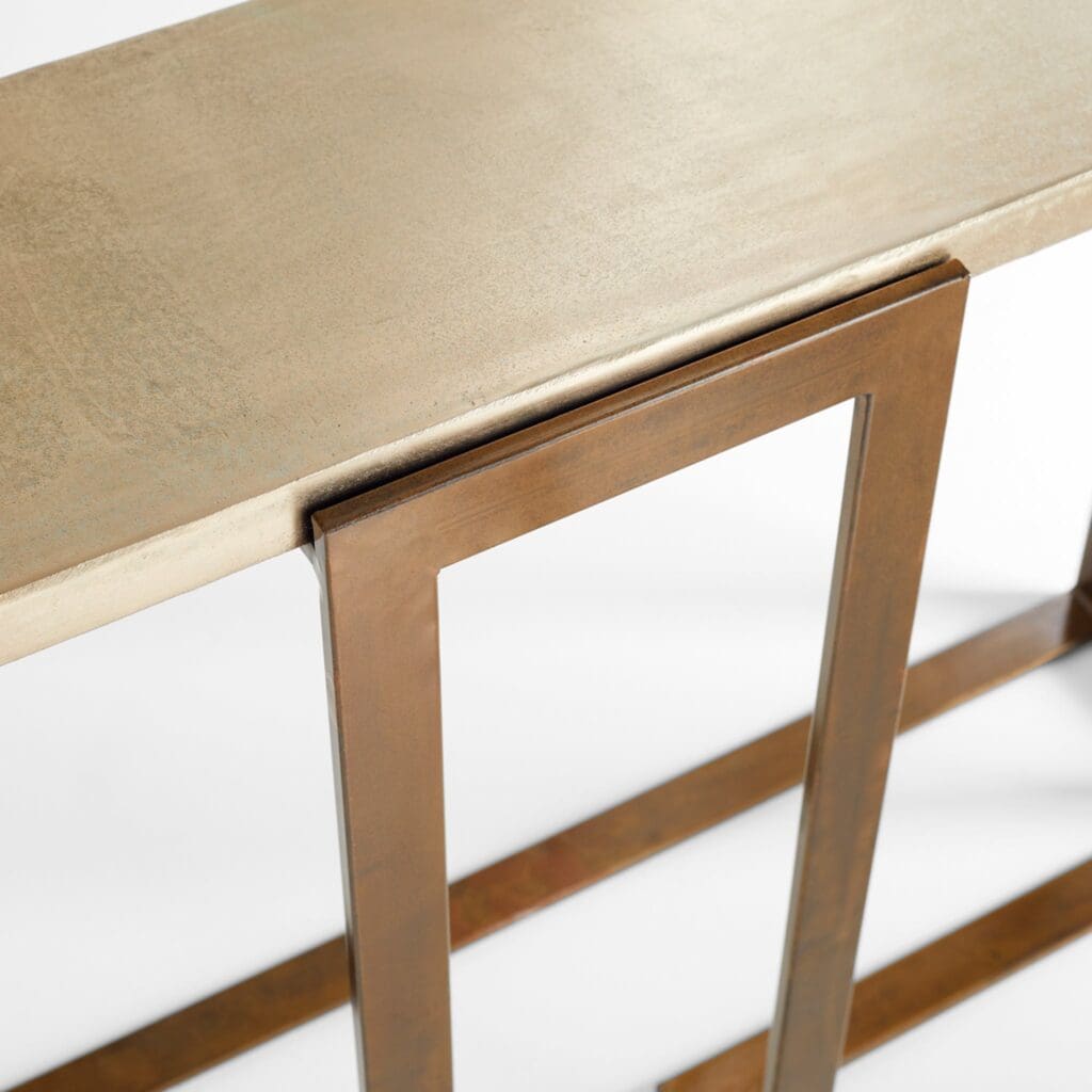 Cyan Design 11350 Lacerta Console Table - Broze