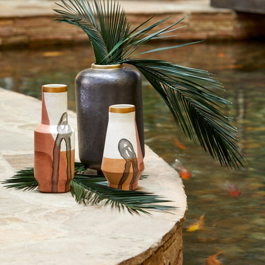 Cyan Design 11365 Hiraya Vase - Multi Color - Small