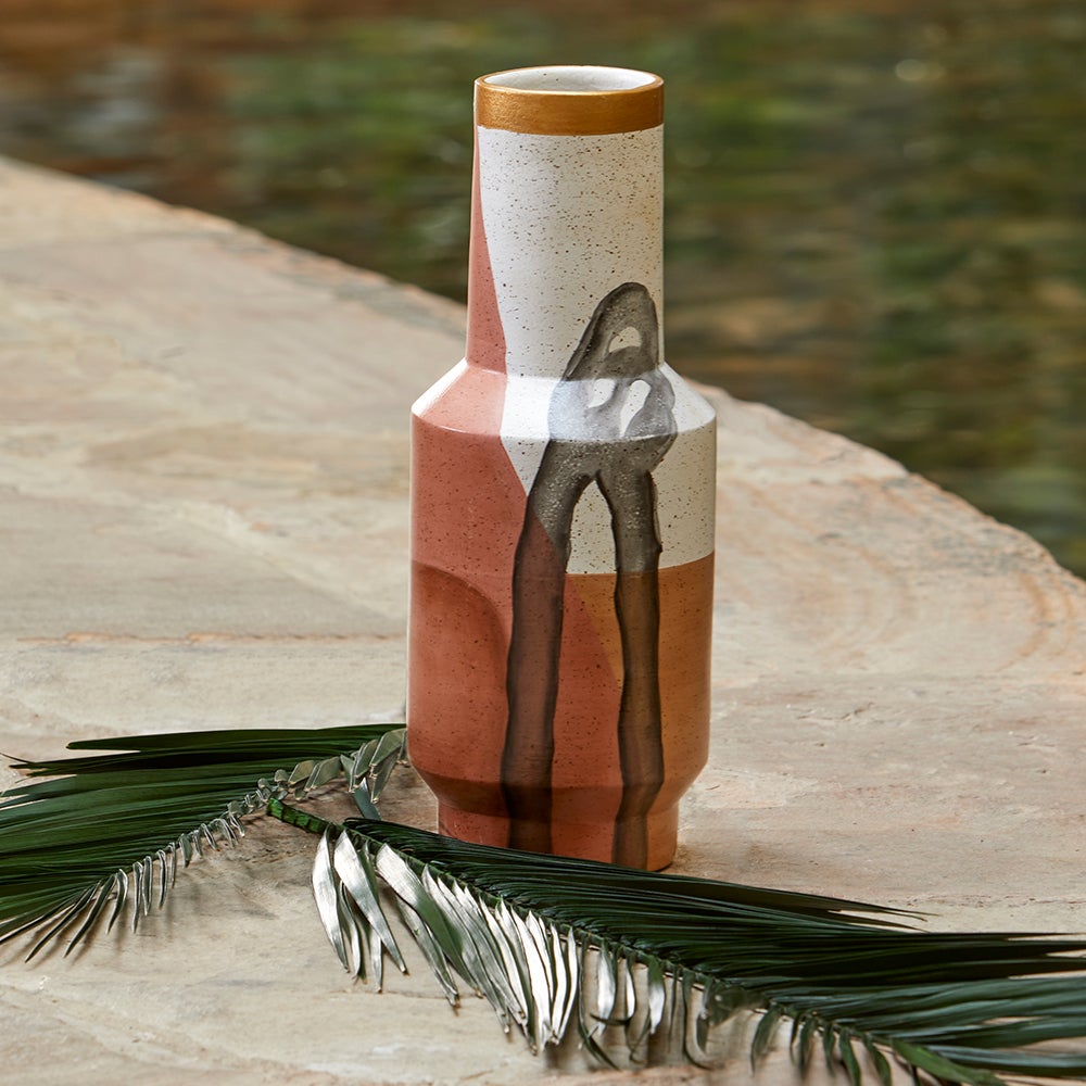 Cyan Design 11365 Hiraya Vase - Multi Color - Small