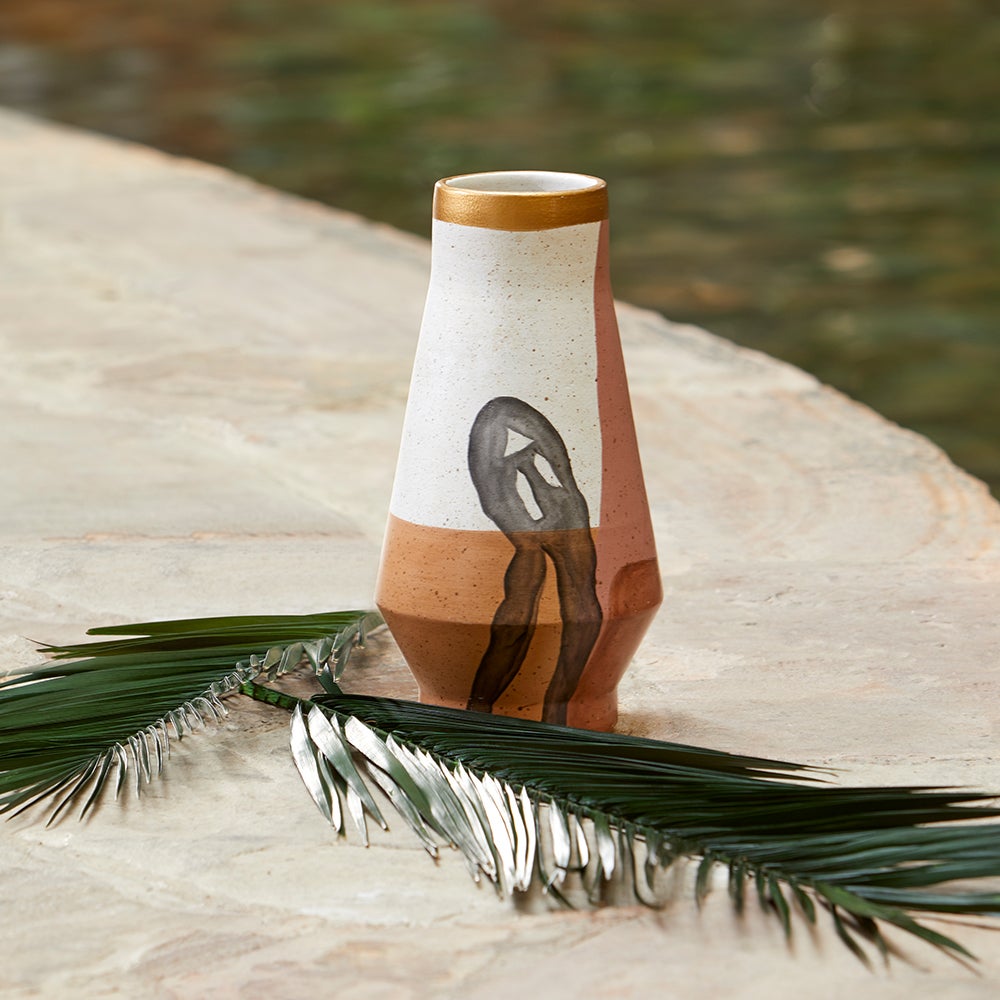 Cyan Design 11366 Hiraya Vase - Multi Color - Large