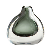 Cyan Design 11374 Moraea Vase - Blue And Clear - Small