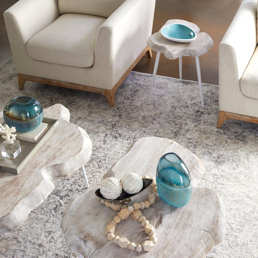 Cyan Design 11379 Chicory Chair - White - Cream