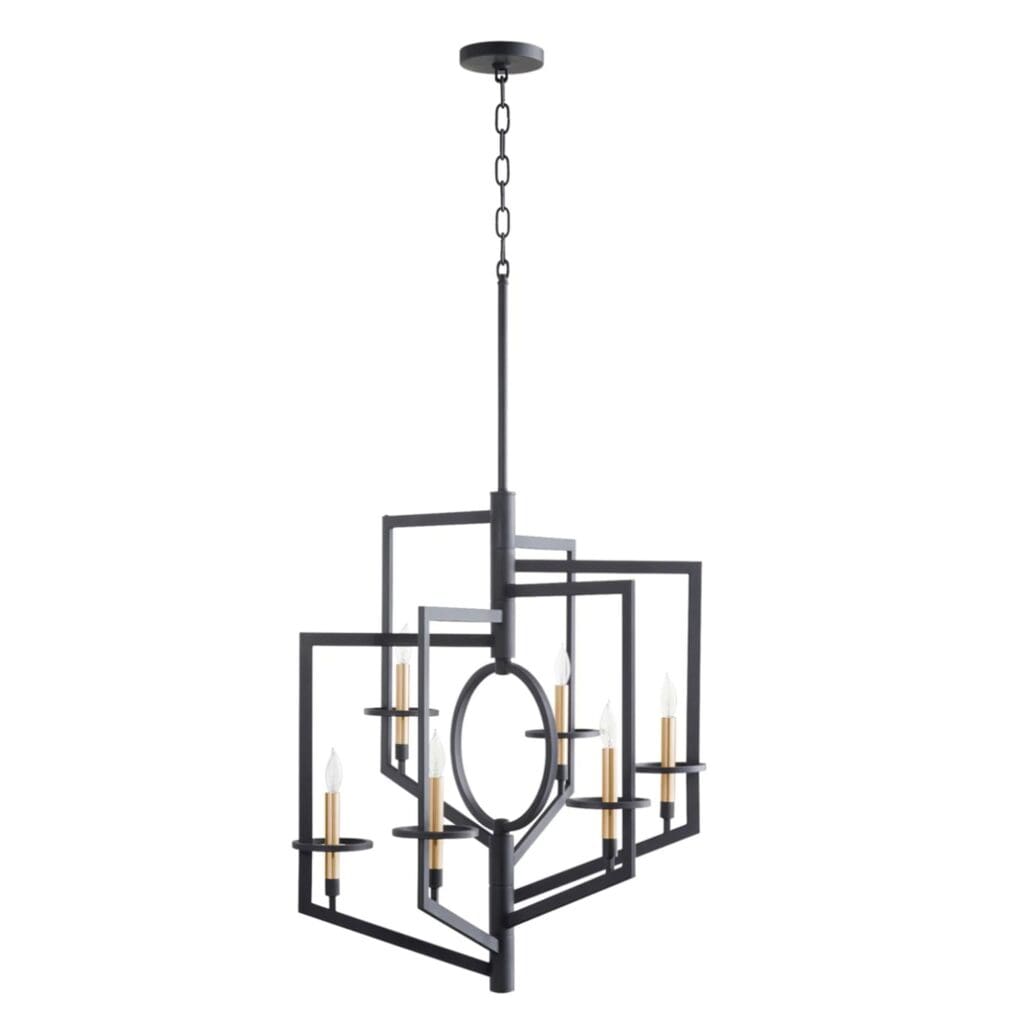 Cyan Design 11389 Oxalis Chandelier - Noir