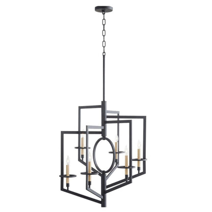 Cyan Design 11389 Oxalis Chandelier - Noir