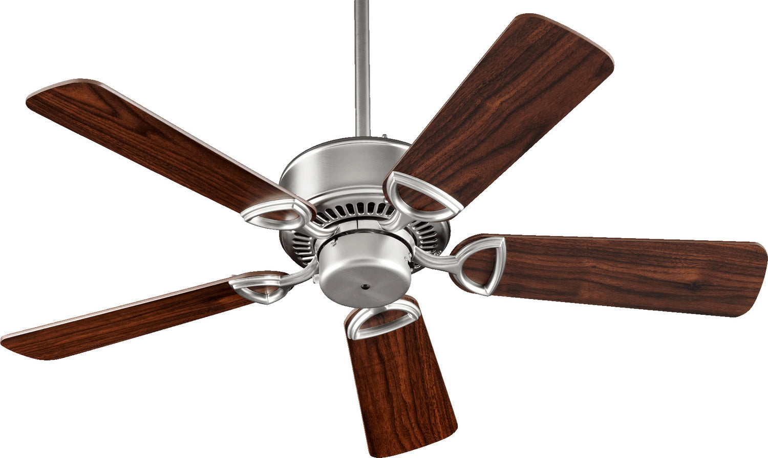 Quorum Estate 43425-65 Ceiling Fan - Satin Nickel