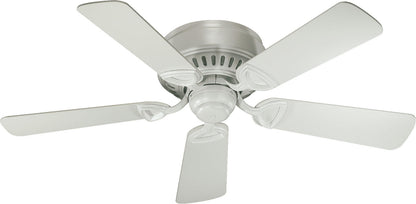 Quorum Medallion 51425-8 Ceiling Fan - Studio White