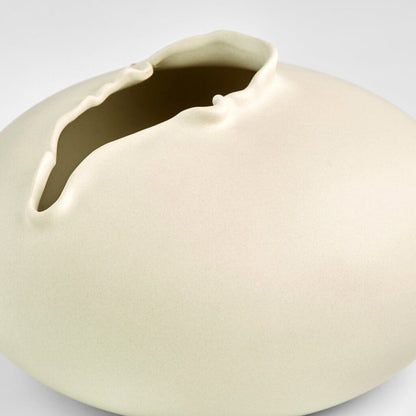 Cyan Design 11404 Tambora Vase - Off White - Large