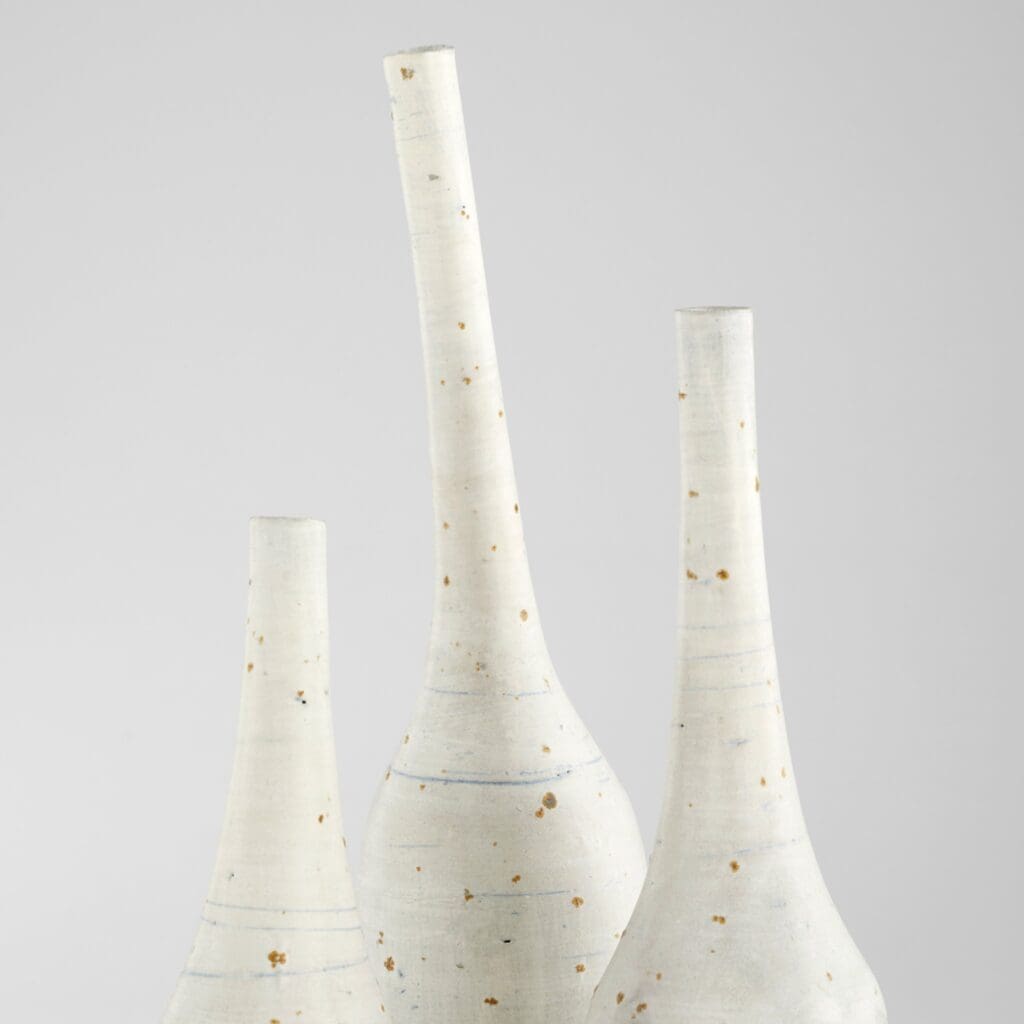 Cyan Design 11409 Gannet Vase - Off White - Medium