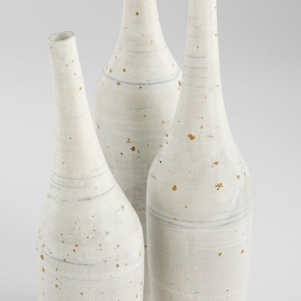 Cyan Design 11409 Gannet Vase - Off White - Medium