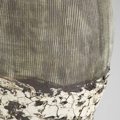 Cyan Design 11412 Calypso Vase - Off White - Brown - Medium