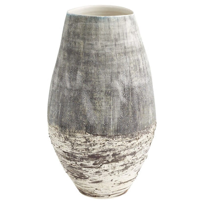 Cyan Design 11413 Calypso Vase - Off White - Brown - Large