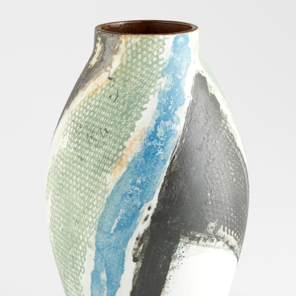 Cyan Design 11427 Seabrook Vase - Multi Colored - Small