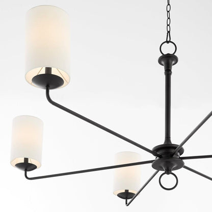 Cyan Design 11433 Ginevra Chandelier - Black