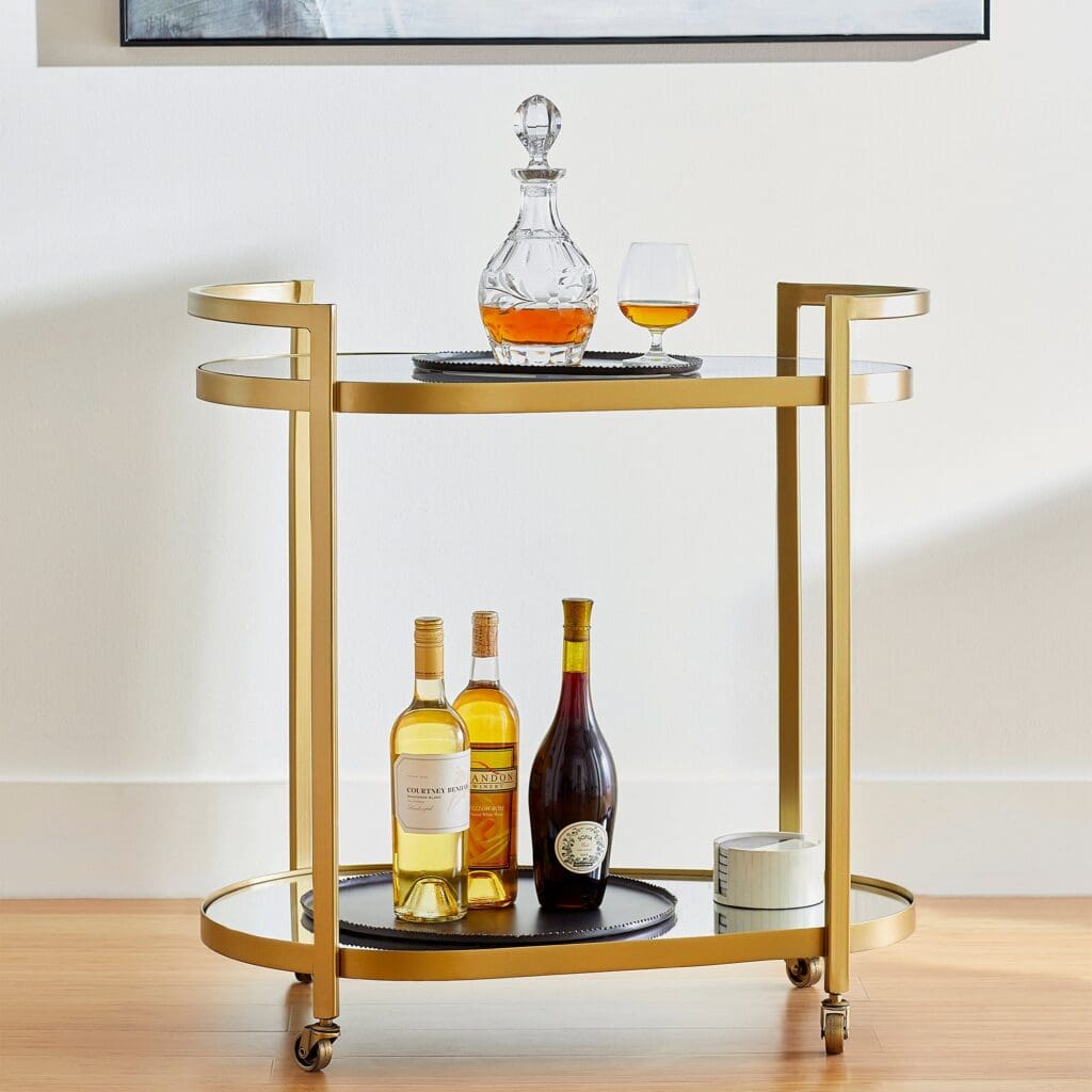 Cyan Design 11437 Cosmo Bar Cart - Gold