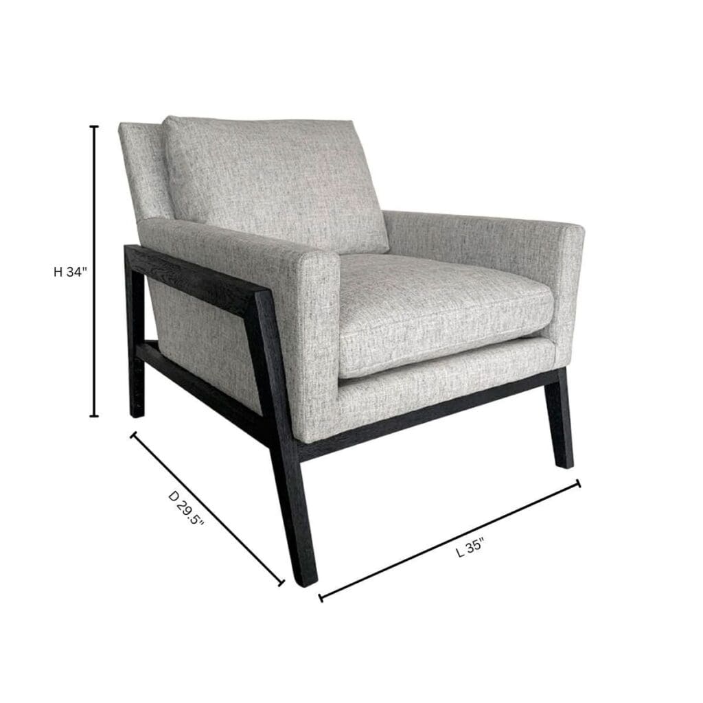 Cyan Design 11447 Presidio Chair - Grey