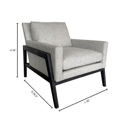 Cyan Design 11447 Presidio Chair - Grey