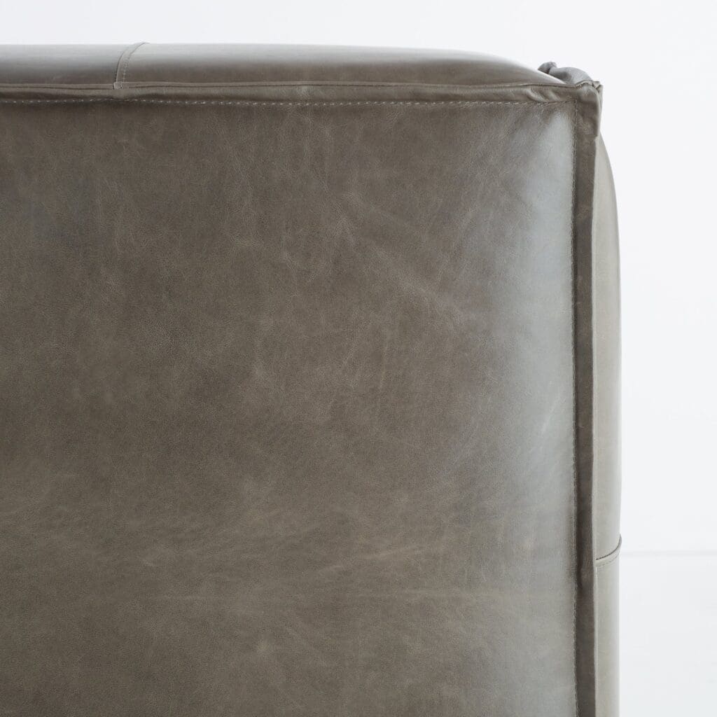 Cyan Design 11449 Lusso - Square Pouf - Grey