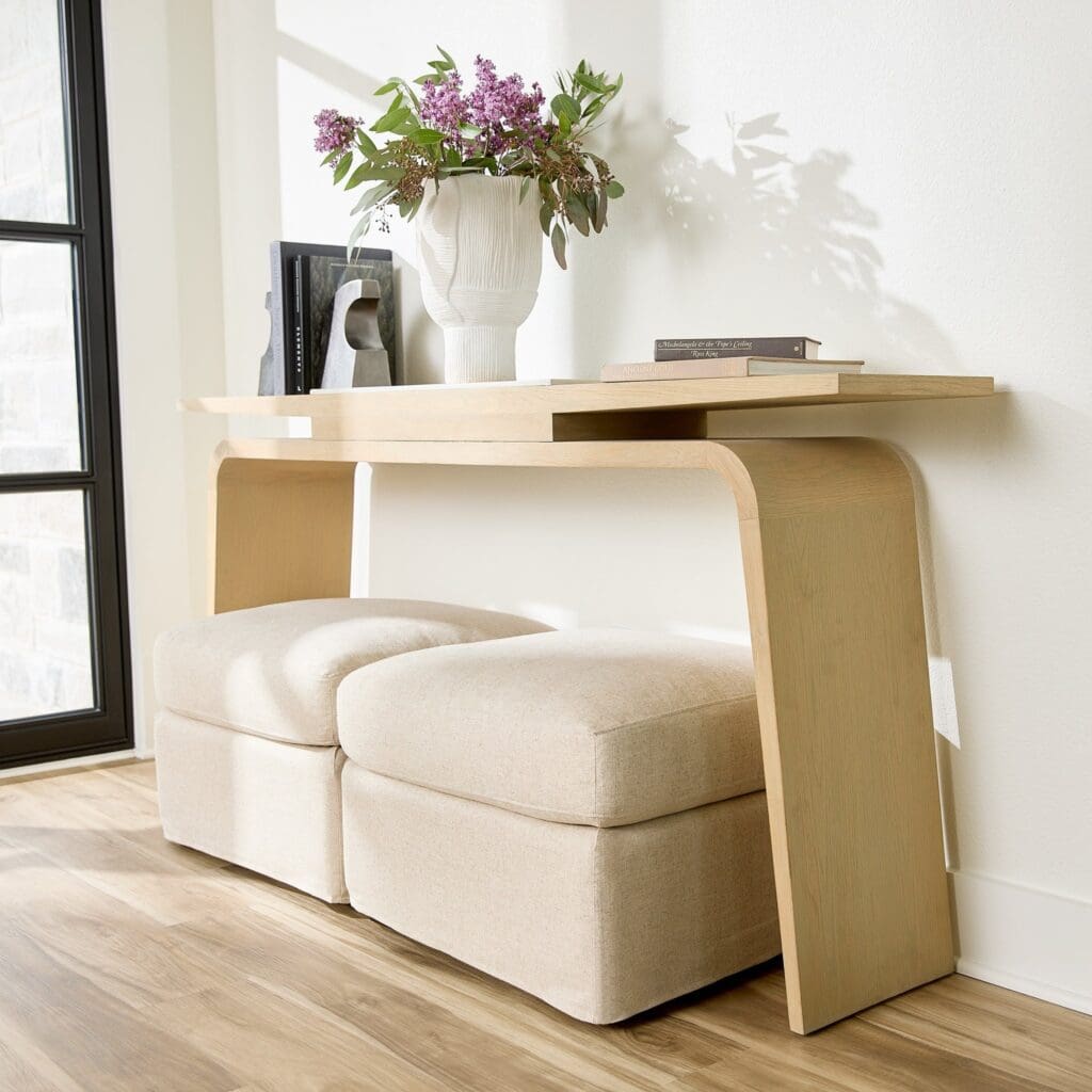 Cyan Design 11450 Sovente Ottoman - White