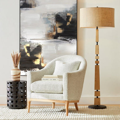 Cyan Design 11454 Adonis Floor Lamp - Tan And Black