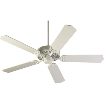 Quorum Capri I 77525-8 Ceiling Fan - Studio White