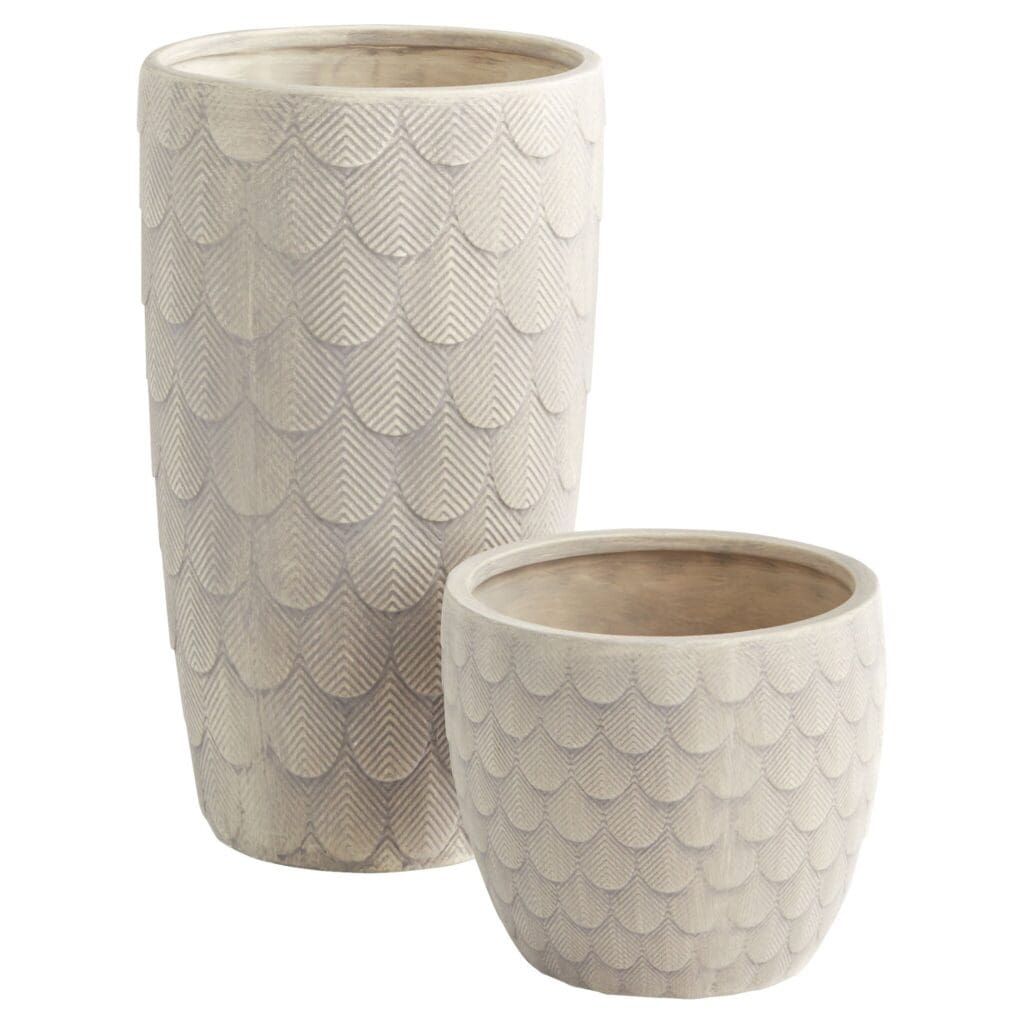 Cyan Design 11472 Nereus Planter - Grey- Small