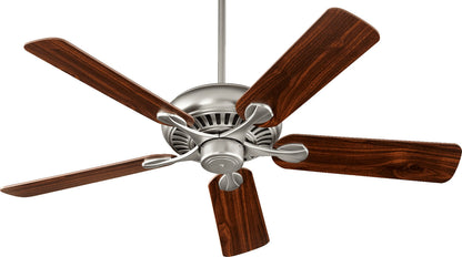 Quorum Pinnacle 91525-65 Ceiling Fan - Satin Nickel