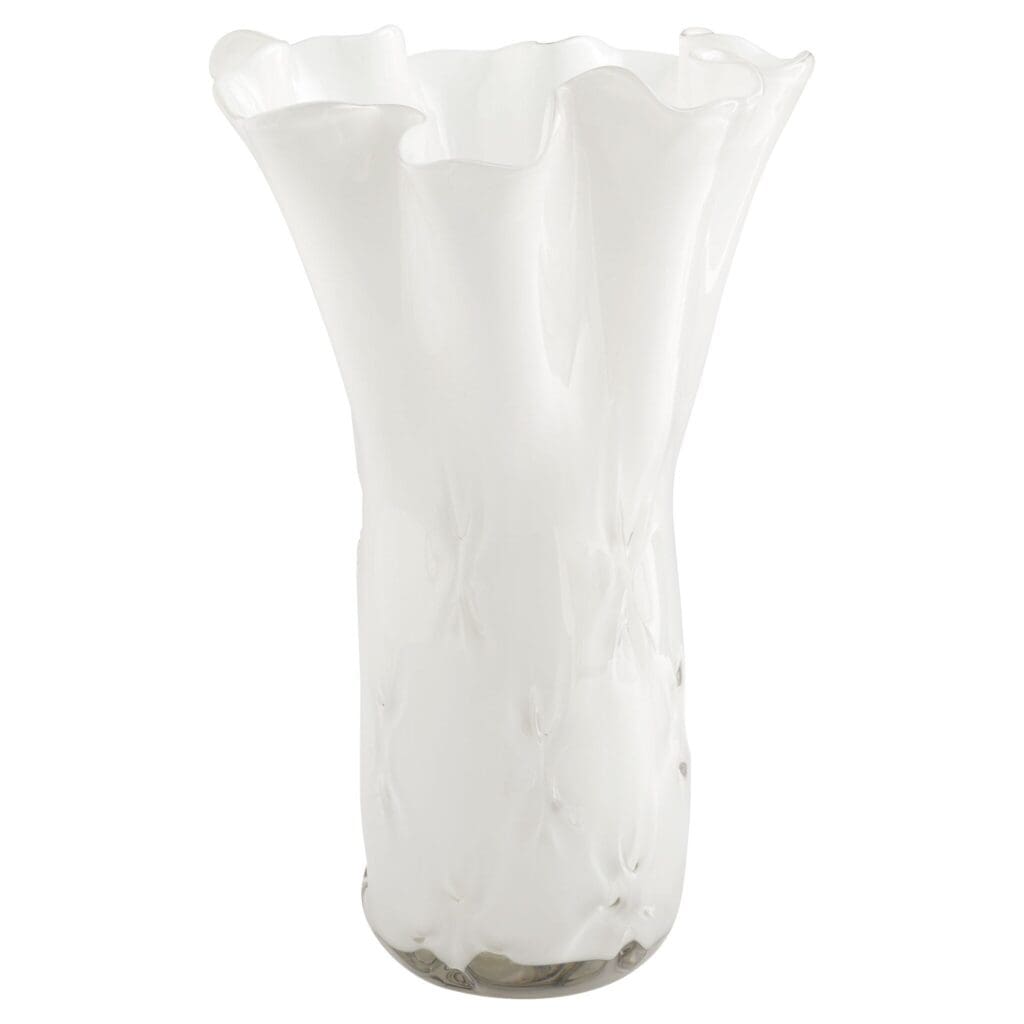 Cyan Design 11489 Bristol Vase - Opaque White