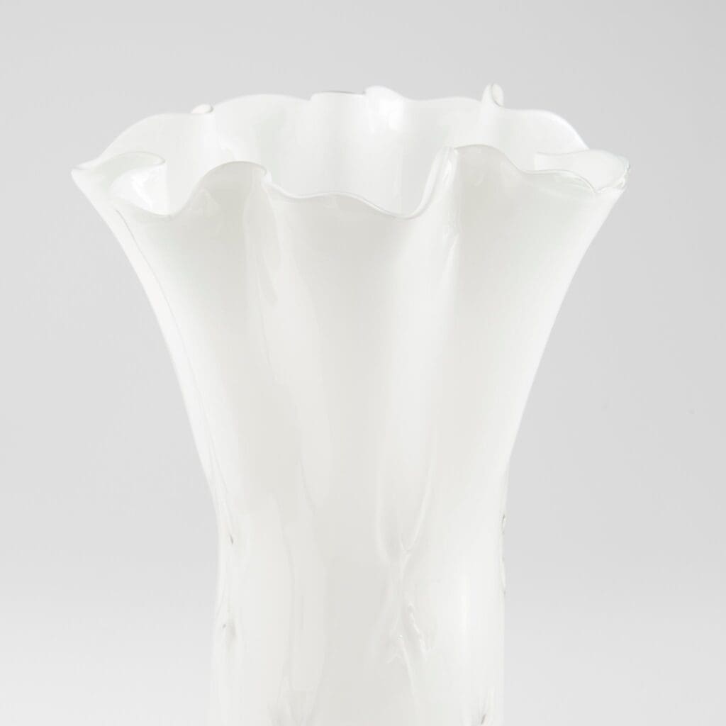 Cyan Design 11489 Bristol Vase - Opaque White