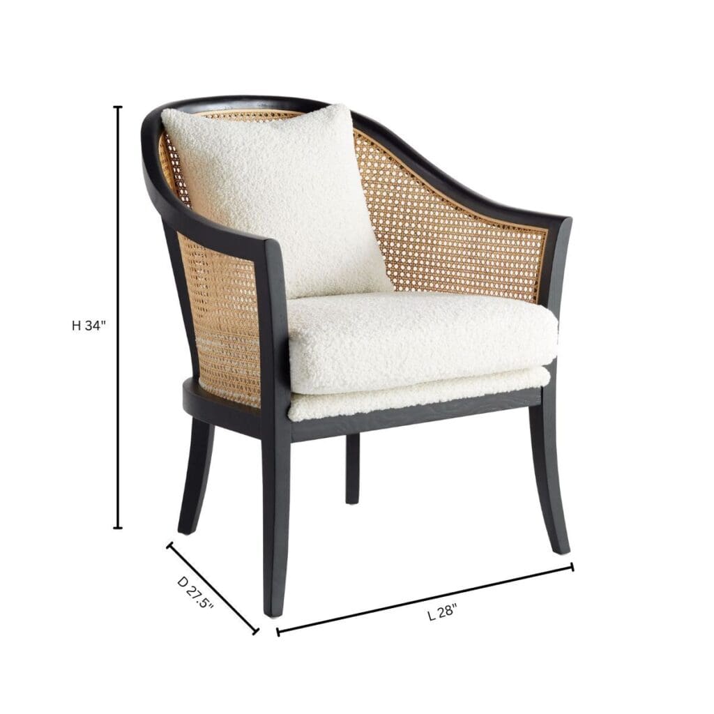 Cyan Design 11499 Relatore Chair - White