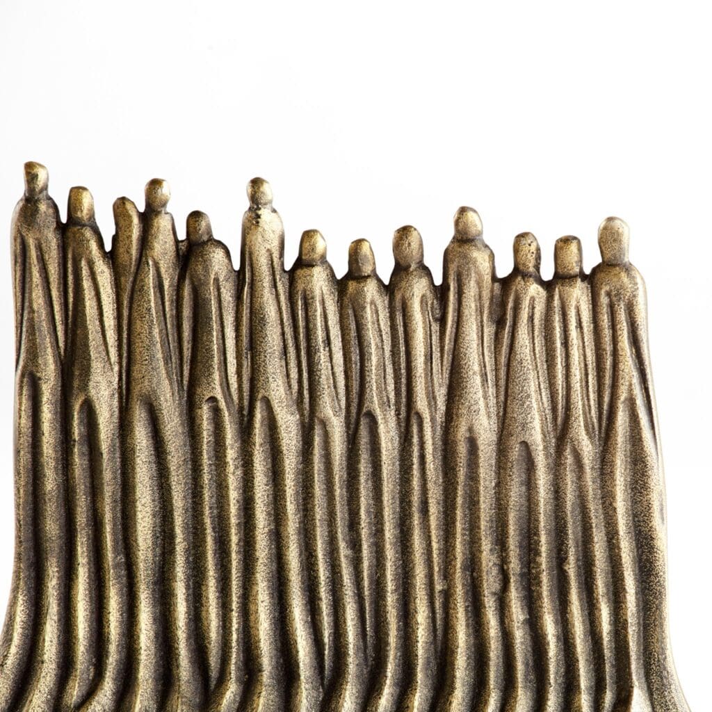 Cyan Design 11507 Bravado Sculpture - Gold - Antique Brass