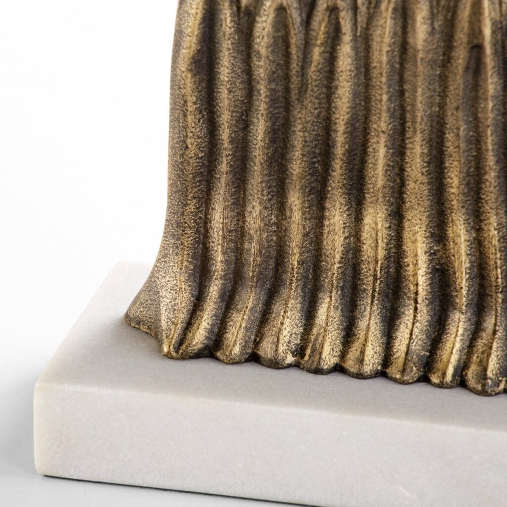 Cyan Design 11507 Bravado Sculpture - Gold - Antique Brass