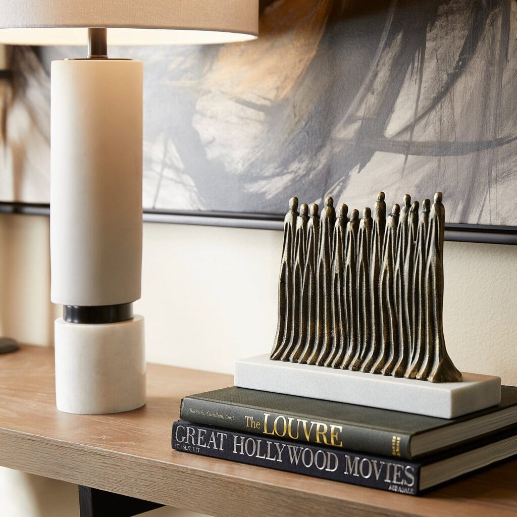 Cyan Design 11507 Bravado Sculpture - Gold - Antique Brass