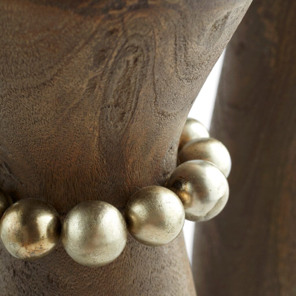 Cyan Design 11513 Parvati Cndlehdr - Antique Silver - Large