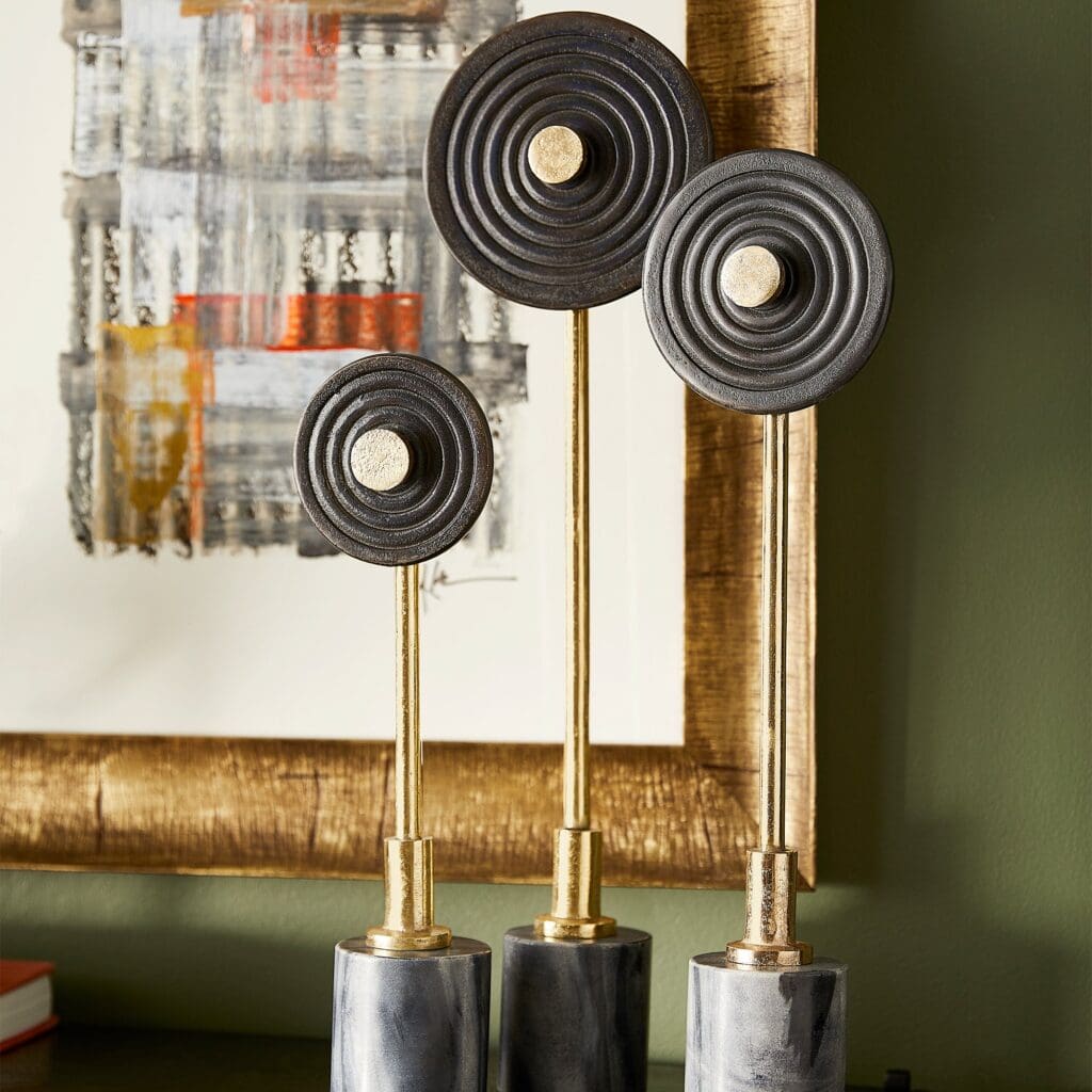 Cyan Design 11524 Mati Sculpture - Antique Brass - Medium