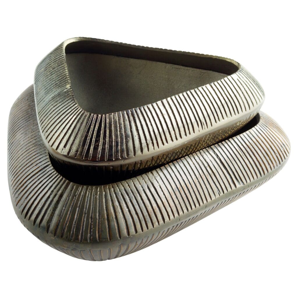 Cyan Design 11526 Prism Bowl - Antique Bronze - Small