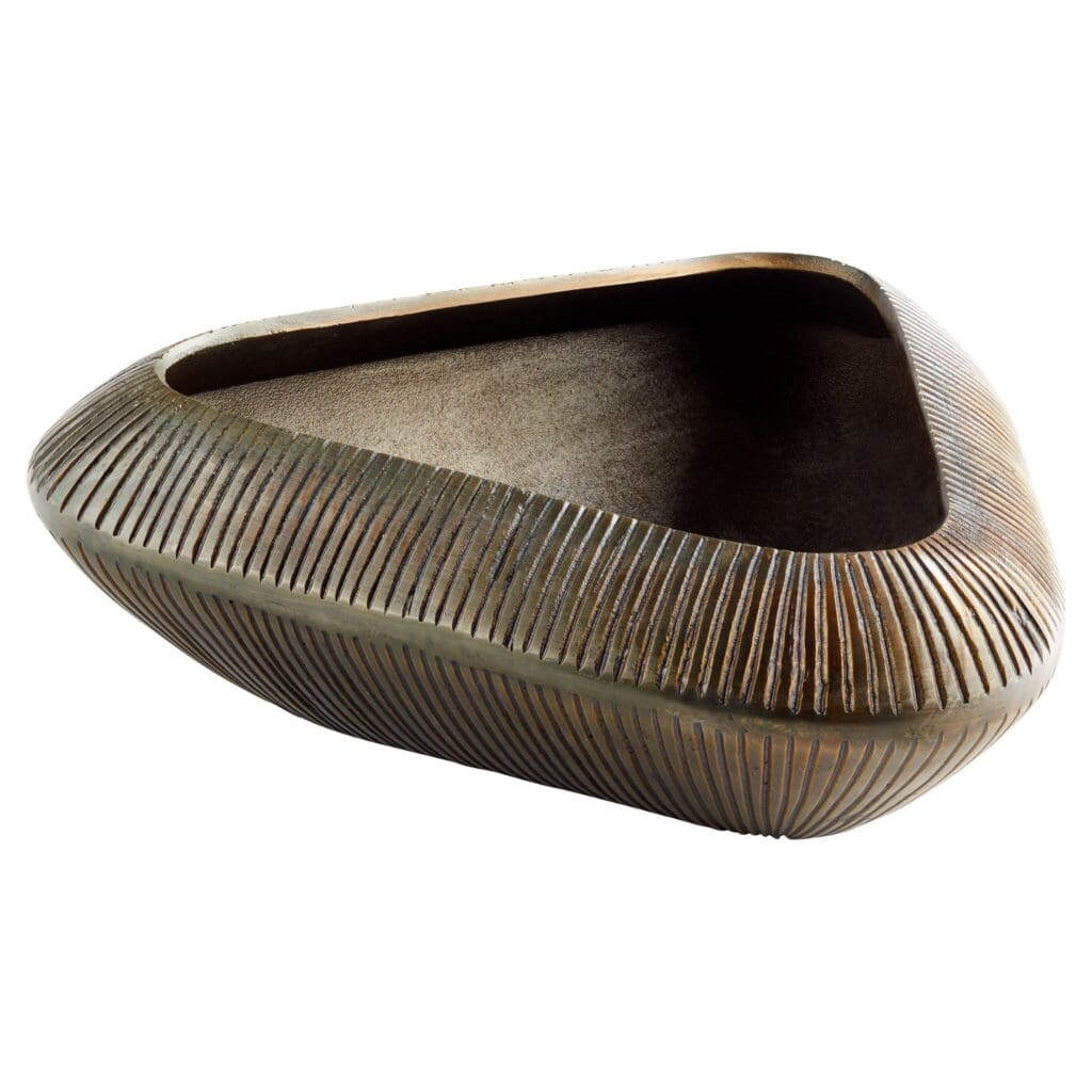 Cyan Design 11527 Prism Bowl - Antique Bronze - Large