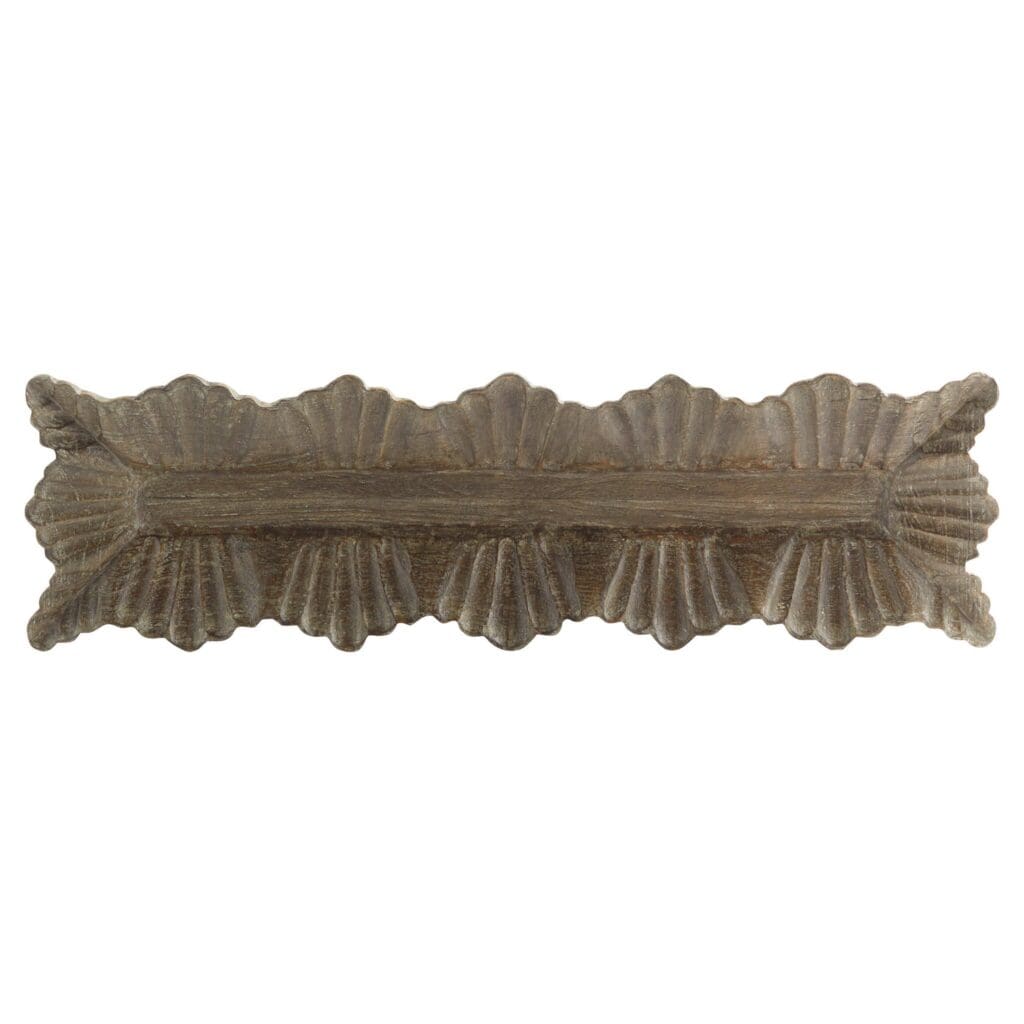 Cyan Design 11537 Lorenza Tray - Brown - Rectangle
