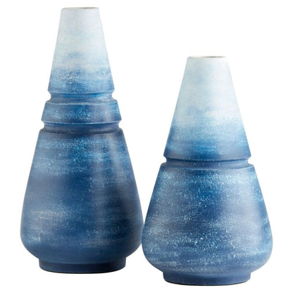 Cyan Design 11549 Amarna Vase - Blue Ombre - Small