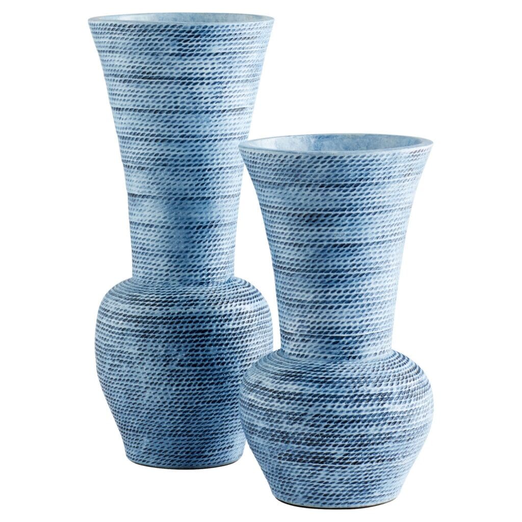 Cyan Design 11551 Hopewell Vase - Blue Ombre - Small