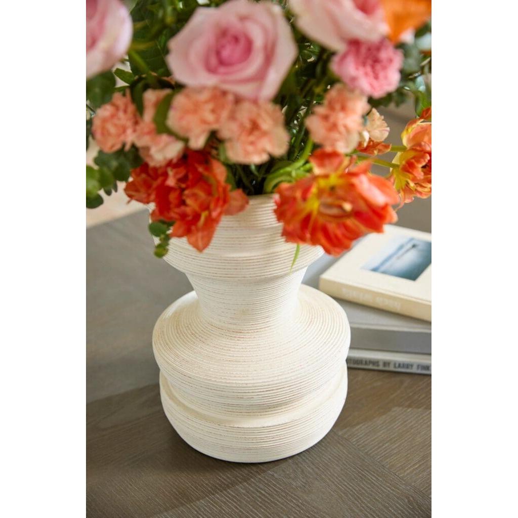 Cyan Design 11559 Taras Vase - White - Small