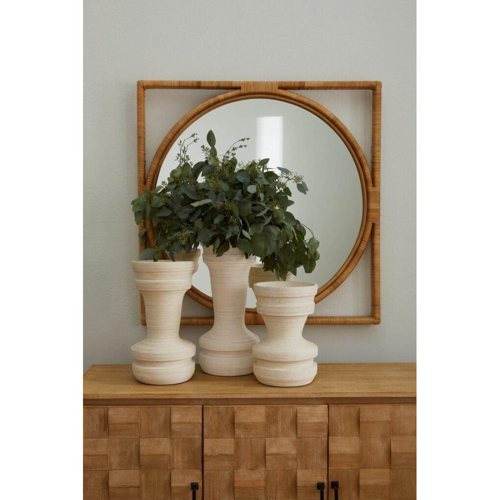 Cyan Design 11559 Taras Vase - White - Small