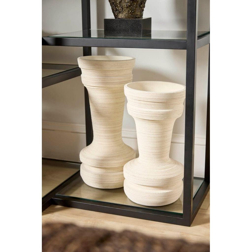 Cyan Design 11560 Taras Vase - White - Medium