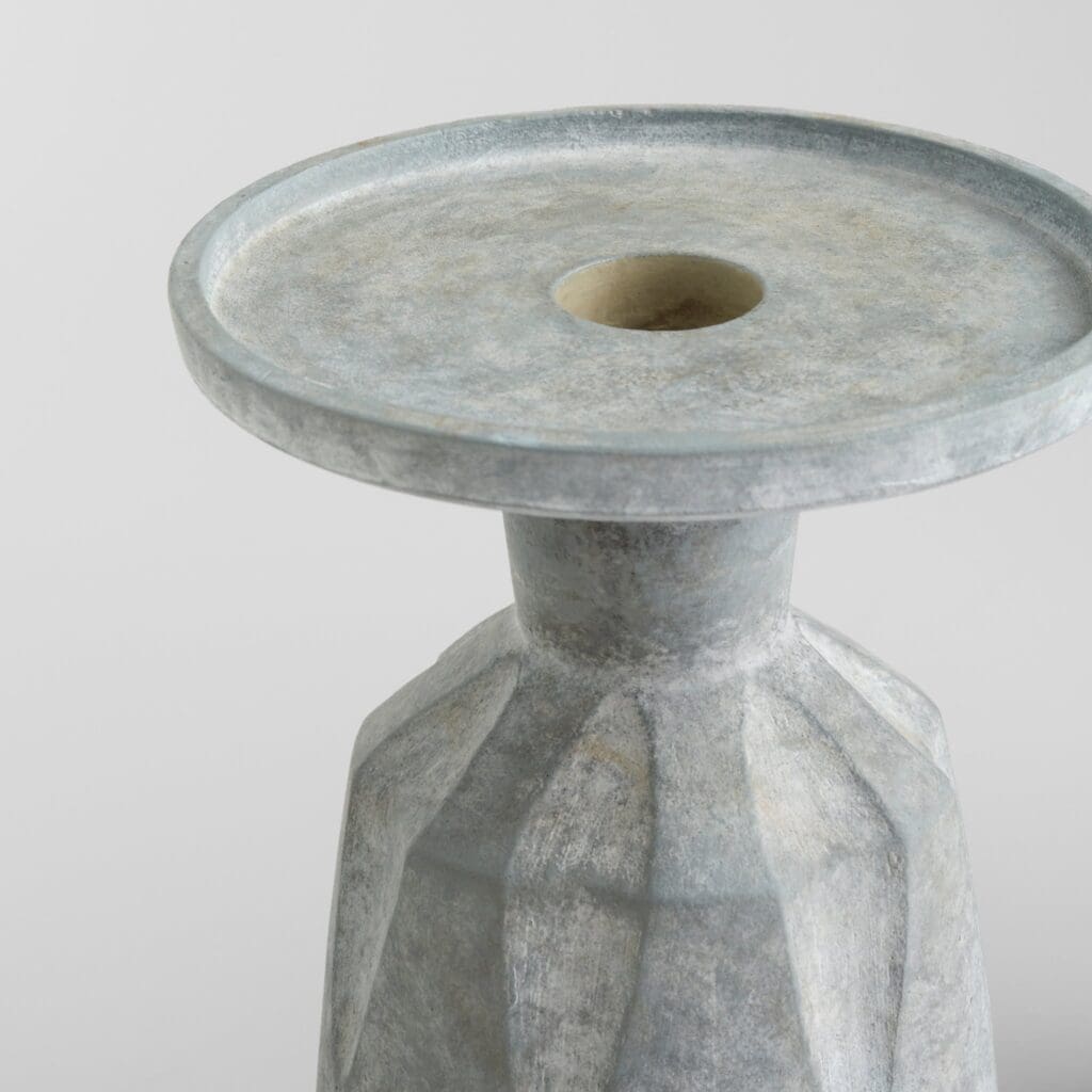 Cyan Design 11563 Attalus Candle Holder - Grey - Medium