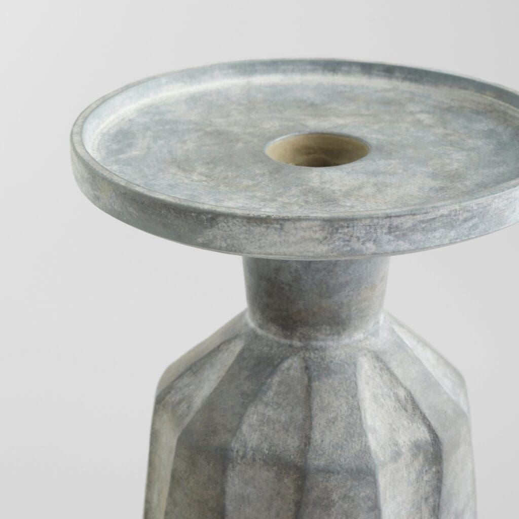 Cyan Design 11564 Attalus Candle Holder - Grey - Large