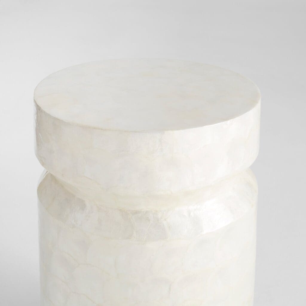 Cyan Design 11573 Triton Side Table - White