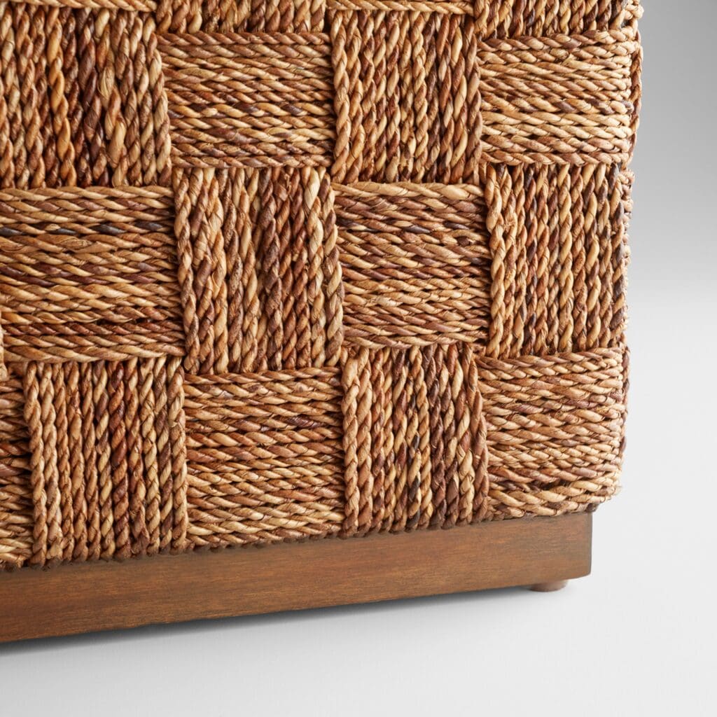 Cyan Design 11590 Milos Ottoman - Brown