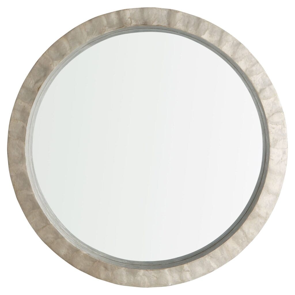 Cyan Design 11593 Triton Round Mirror - Taupe - Small