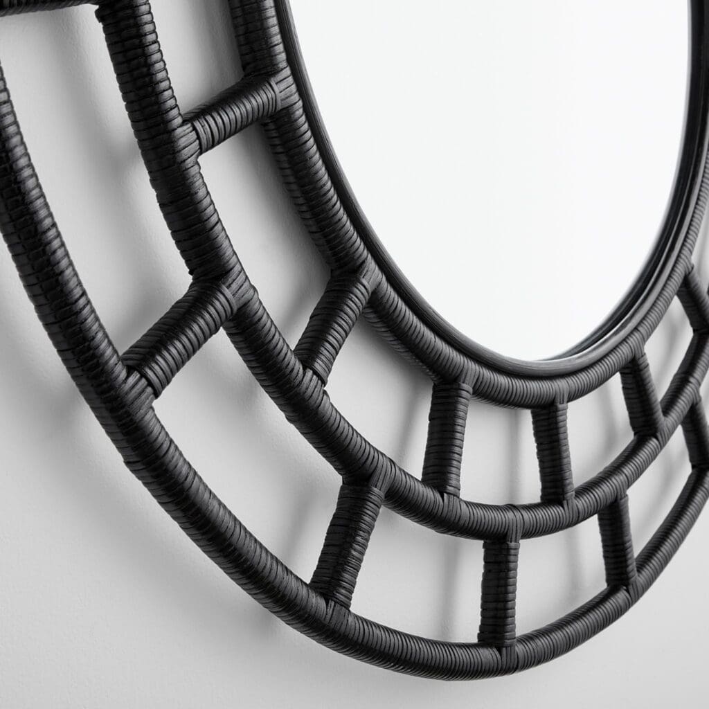 Cyan Design 11602 Comoros Mirror - Black - Large