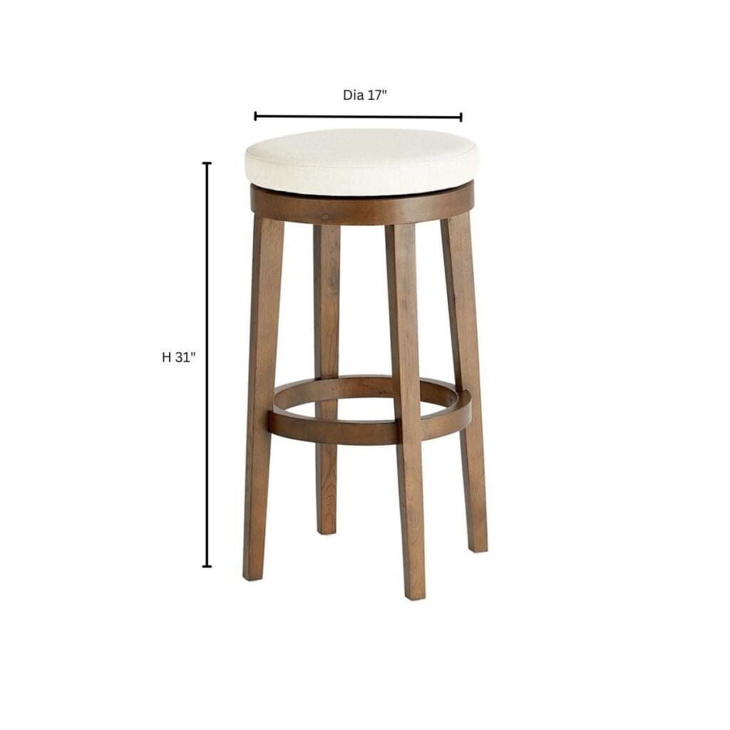 Cyan Design 11604 Archon Bar Stool - Brown